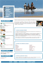 Mobile Screenshot of cheval-vacances.com